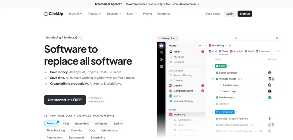 ClickUp Software