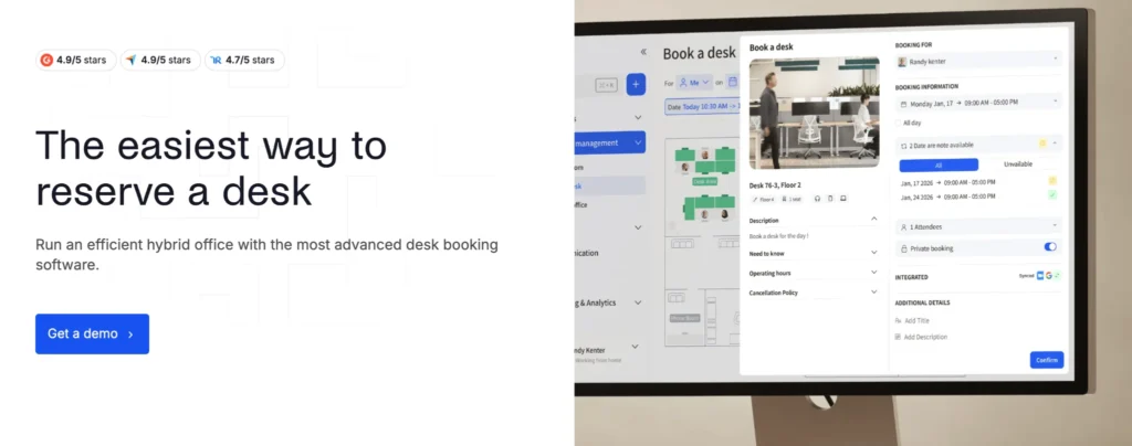 archie desk booking tool
